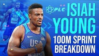 Isiah Young 100M Sprint Breakdown | How To Run Faster