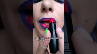 Would you try this simple way to make your makeup colourful? 