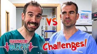 Hospital Challenges!  | Dr. Chris VS Dr. Xand | Operation Ouch