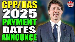 Mark Your Calendars: 2025 OAS Payment Dates for All Canadian Provinces