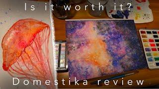 I purchased a Domestika watercolor course |  Is it worth it? not sponsored review