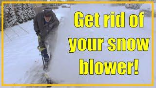 Say Goodbye to Shoveling | Ryobi Expand-It Power Snow Thrower Attachment