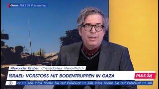 Alexander Gruber bei Puls24