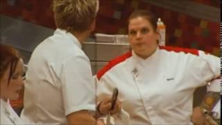 Gordan Ramsay 'get out my way'