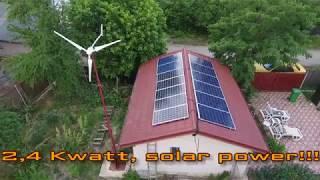 Panouri Solare Fotovoltaice, 2,4kw