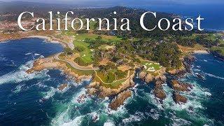 California Coastal Beauty - Aerial - 4k