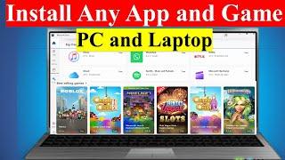 How to Install Apps in Laptop | Download and Install Apps in PC and Laptop