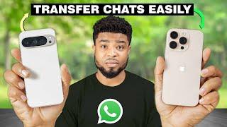 STOP Losing Your WhatsApp Chats When Switching from Android to iPhone