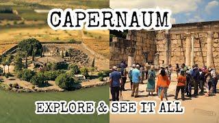 Capernaum Tour: Town & Ministry Base of Jesus Christ! Home of Apostle Peter, Sea of Galilee, Israel!