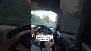 PRIUS DRIVER RUINS MY FUN!