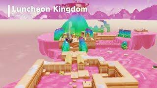 Super Mario Odyssey | Luncheon Kingdom - All Power Moons & Tomatoes