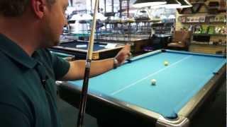 How to Line Up Your Shot in Billiards - Step 2 (of 6)