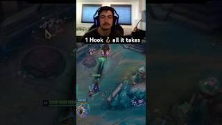 Hook Into Team Wipe ️#thresh #leagueoflegends #league