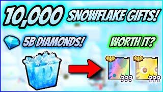 *PET SIM 99* OPENING 10,000 SNOWFLAKE GIFTS! 5B IN VALUE! & SPECIAL 50+ HUGE PET GIVEAWAY!