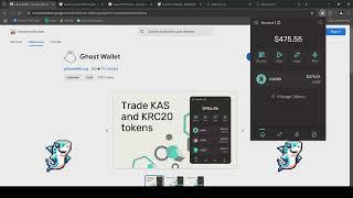 HowTo - Ghost Wallet trading guide KRC20 (KASPA Chain)