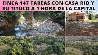 Finca de 147 Tareas con Casa Río y Título cerca de la Autovía a Samaná y a 1 Hora de la Capital