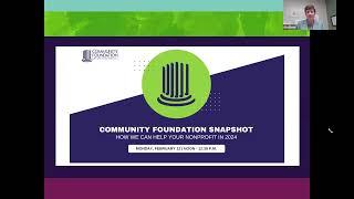 Community Foundation Snapshot: How We Can Help Your Nonprofit in 2024