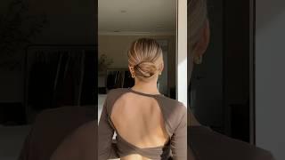 HOW TO CREATE THE PRETZEL KNOT LOW BUN (INSTRUCTIONAL)