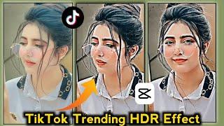 How to make New HDR Effect Video Editing in CapCut | CapCut new trend | TikTok HDR Effect