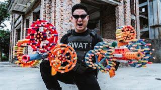 LTT Game Nerf War : Warriors SEAL X Nerf Guns Fight Crime Mr Zero The Money Heist Showdown! 