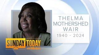 Thelma Mothershed Wair, Little Rock Nine member, dies at 83