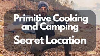 Primitive Cooking and camping | Secret Location | UK Vlog | Karak Chai