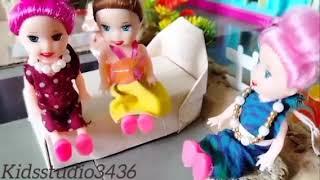 doll in the house | jcb | tractor | #Kidsstudio3436