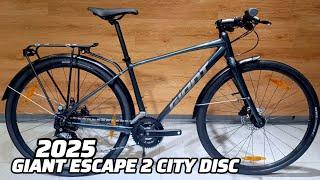 2025 GIANT ESCAPE 2 CITY DISC SMALL + WEIGHT