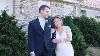 The greatest Tinder success story | Wyndridge Farm | Wedding Highlights