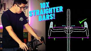 HOW TO: Align Bicycle Handlebars Perfectly // The BEST Method!