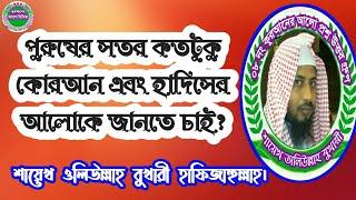 374. পুরুষের সতর কতটুকু কোরআন এবং হাদিসের আলোকে জানতে চাই? শায়েখ অলিউল্লাহ বুখারী