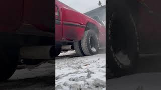 12 valve -1 degree cold start unplugged #cummins #coldstart #12valve #turbodiesel