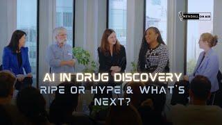 Ep.2 AI Drug Discovery: Ripe or Hype and Next? Derek Lowe, Anne Carpenter, Jen Nwankwo, Alex Snyder