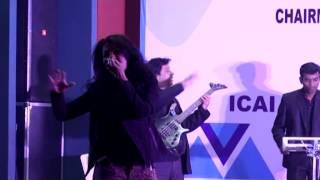 Shivangi sharma live in ICAI College Noida