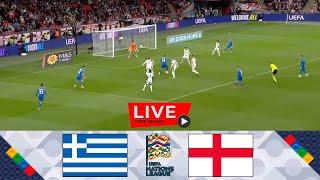 [LIVE] Greece vs England | UEFA Nations League 2024 | Full Match Today