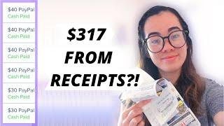 HOW I MADE $317 FROM SCANNING RECEIPTS | Top 3 Receipt Apps to Make Money