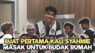 SYAHMIE MASAK LAUK PALING SUSAH ATAS MUKA BUMI??? SYAHMIE RAJA MEMASAK AI TEAM!!!