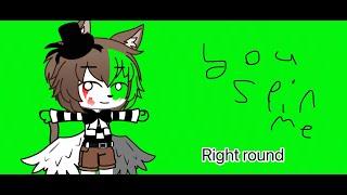 You spin me right round(meme)cc Evan Chris afton(Mimio)(fnaf 1)afton family cat town leaf powers