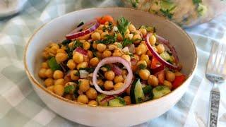 Салата от нахут  /  Chickpea salad