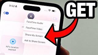 How To Screen Share on iPhone iOS 18 (2 Ways to Share Screen)