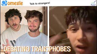 Debating strangers about trans rights on new Omegle (HRTea After Dark 29)