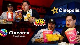 ¿Cuál comida es mejor? Cinemex vs Cinépolis