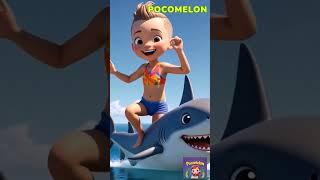 Baby Sharky WIGGLE WIGGLE Takes On POCO MELON in Nursery Rhyme Showdown