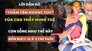 Xúc Động: Cô Lao Công Nghèo Bật Khóc Khi Gặp Thầy Minh Tuệ, Lời Dặn “Thấu Tận Tâm Can” Của Cha Thầy