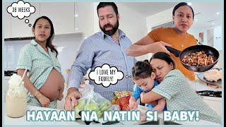 38 WEEKS BUNTIS NA! AYOKO NA MA STRESS! NAPA AGA ANG UWI NI MISTER! EASY PORK SISIG! ️ | rhazevlogs