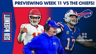 Previewing Week 11 Against The Chiefs! | Buffalo Bills | The Sean McDermott Show