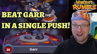 Garr Boss Guide - Cheat Death Strategy - Molten Core Raid - Warcraft Rumble