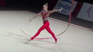 Viktoriia ONOPRIIENKO (UKR) ribbon - 2024 Grand Prix Thiais AA