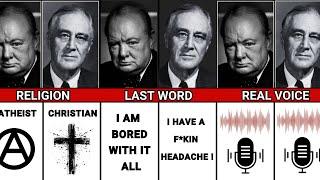 Winston Churchill VS Frank D.  Roosevelt Comparison