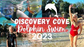 First Time at Discovery Cove, Orlando with Dolphin Swim | What's Included & Tips | February 2023